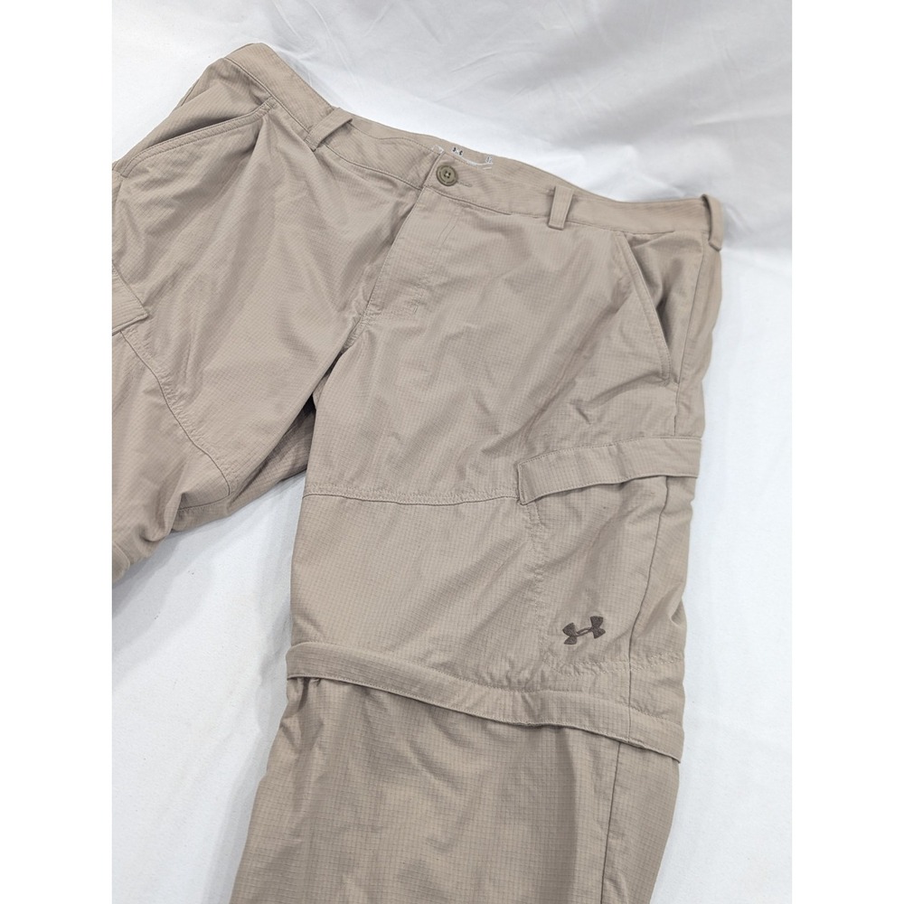 Under Armour Cargo Pants Mens 42x31 Convertible Zip Off Hiking Nylon Outdoor Men